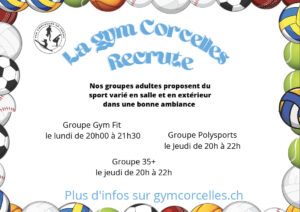 La Gym Corcelles recrute